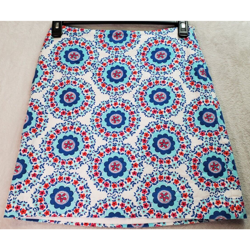 Leaving Closet Soon Talbots‎ A Line Skirt Womens Size 2 Cotton Lined Side Zipper
